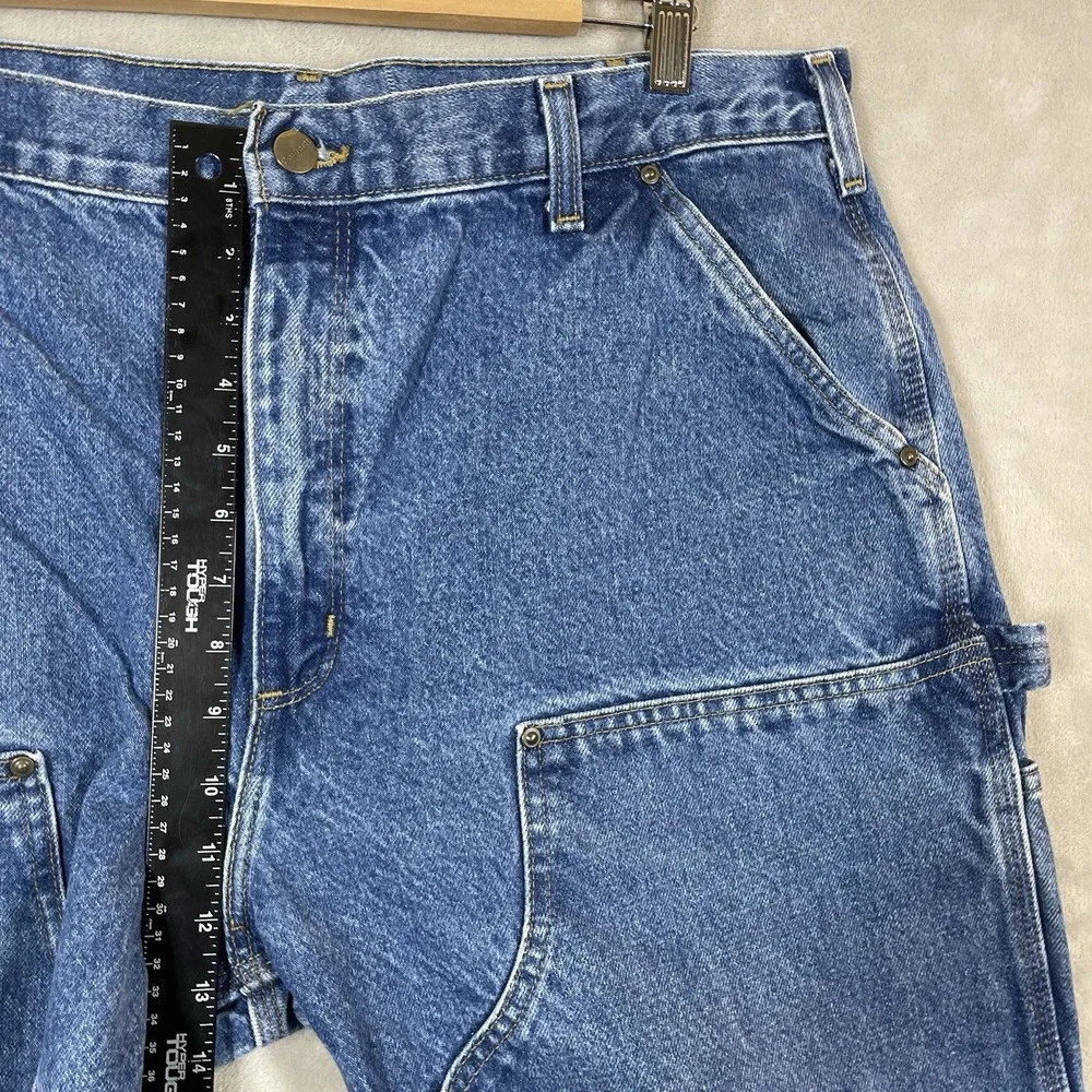 Vintage Carhartt Double Knee Pants Mens 38x30 B73 DST Dungaree Fit 2011 Jeans
